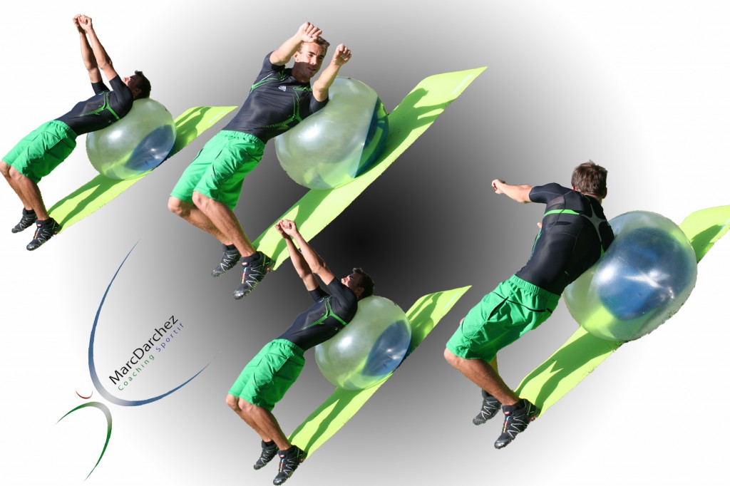 Turn Swiss ball